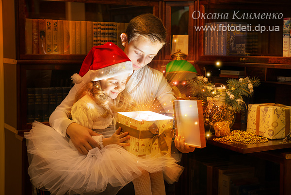Новогодние детские фотосессии, семейная фотосессия, новогодний фотопроект, новогодние фотосессии для детей  Днепропетровск