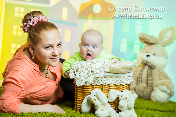 Детская фотосессия в студии Днепропетровск, фото дети до 1 года, фотосессия новорожденных, детский фотограф